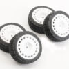 Fastrax 1/10th Rally Angle Tyre/Wheel Set White (4) - Image 7