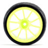 Fastrax 1/10 Street/Tread Tyre 10sp Neon Yellow Wheel - Image 4