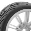 Fastrax 1/10 Street/Tread Tyre 20sp White Wheel - Image 3