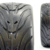 Fastrax 1/10 Street/Tread Tyre 6-Spoke Gold/Chrome Wheel - Image 3