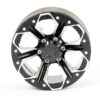 Fastrax Aluminum Beadlock Kylo 1.9" Wheels - Black (2pc) - Image 2