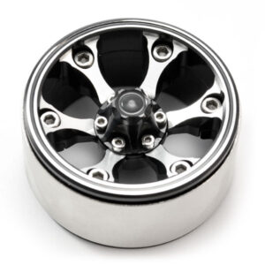 Fastrax 1.9" Heavy Duty 6-Spoke Alloy Beadlock Wheels (X2) (106g Each)