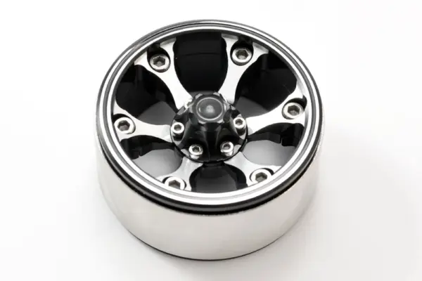 Fastrax 1.9" Heavy Duty 6-Spoke Alloy Beadlock Wheels (X2) (106g Each)