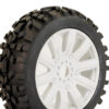 Fastrax 1/8 Grator Mounted on 10-Spoke White (Pr) - Image 3
