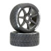 Fastrax Supaforza Front 45° Tyres/Black 17mm Hex Wheels - Image 4