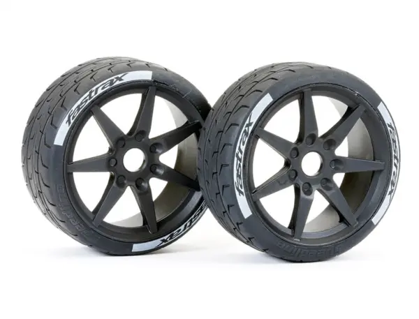 Fastrax Supaforza Front 52° Tyres/BLK 17mm Hex Wheels