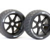 Fastrax Supaforza Wide Rear 52° Tyres/Black 17mm Hex Wheels - Image 3