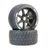 Fastrax Supaforza Wide Rear 52° Tyres/Black 17mm Hex Wheels - Image 4