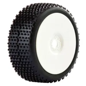 Fastrax 1/8 Cuboid Mounted on Dished White (Pr)