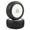 Fastrax 1/8 Truggy X-Block MTD on White Dished 1/2"offset(pr) - Image 3