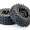 Fastrax 1:10 Sc Rock Block MTD 5-Spoke Black (Slash Rr/Blitz) - Image 3