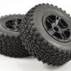 Fastrax 1:10 Sc Zigzag Mounted 5-Spoke Black (Slash Fr) (Pr) - Image 2