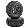 Fastrax 1:10 Sc Zigzag Mounted 5-Spoke Black (Slash Fr) (Pr) - Image 4