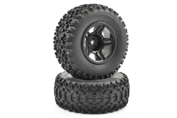 Fastrax 1:10 Sc Stinger MTD 5-Spoke Black (Slash Rr/Blitz)