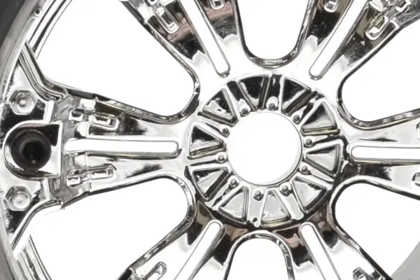 Fastrax 1/8 Mt Arrow Mounted 6-Spoke Chrome 1/2"offset(pr)