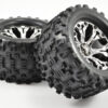 Fastrax 1:10 Mt Stinger Mount 6-Spoke Chrome 0 Offset (Pr) - Image 2