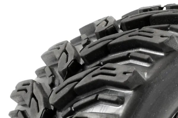 Fastrax 1:10 Mt Arrow Mounted 6-Spoke Chrome Bearing (Pr)