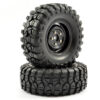 Fastrax 1:10 Crawler Sawblock 1.9 Scale Steel Wheel Ø108mm (Black) - Image 3