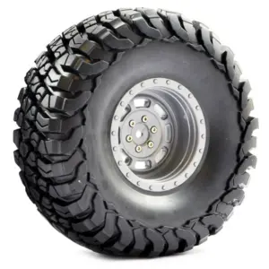 Fastrax 1:10 Crawler Granite 2.2 Scale Wheel Ø140mm Tyre (Grey)(2)