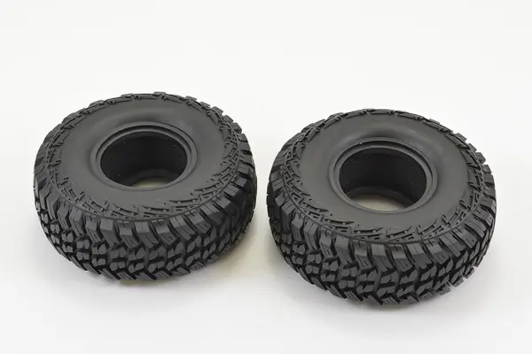 Fastrax Cutter Supersoft Tyre W/Memory Foam 118mm Dia (Pr) 1.9 Scale Tyre