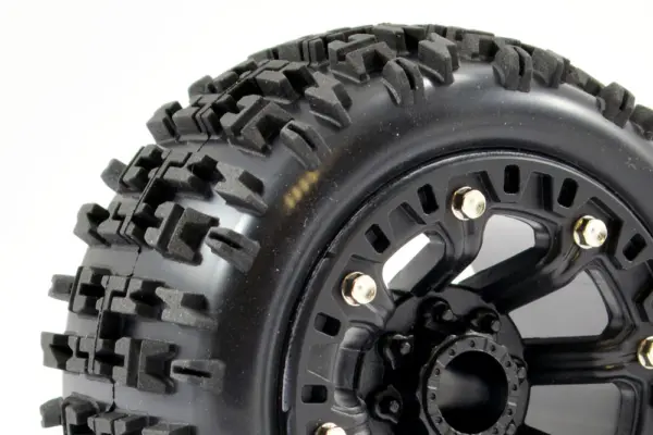 Fastrax 1:16 Jigsaw Mounted 8-Sp Black (Revo/Summ/Sav Xs )