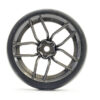 Fastrax 1/10 (4) Drift D1 Tyre W/3mm 10-Spoke Wheel- Graphite - Image 3