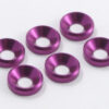 Fastrax M4 Shim Washers (6) Purple - Image 2