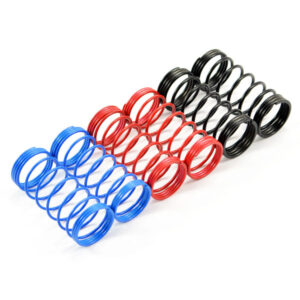 Fastrax 1/10th 75mm Spring Set Soft/Blue,med/Red,hard/Black
