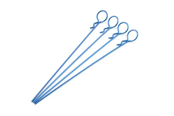 Fastrax Small Metallic Blue Long Body Pin 1/10th
