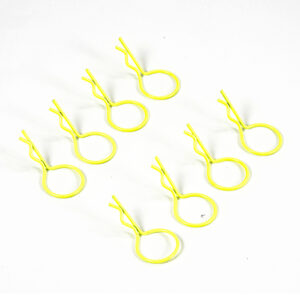 Fastrax Fluorescent Yellow Large Clips