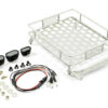 Fastrax Silver Aluminium Luggage Rack W/Led Lamps L165mm X W112mm - Image 2