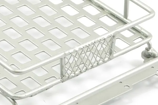 Fastrax Silver Aluminium Luggage Rack W/Led Lamps L165mm X W112mm