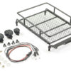 Fastrax Black Aluminium Luggage Rack W/Led Lamps L130mm X W110mm - Image 2