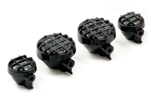 Fastrax Red Aluminium Luggage Rack W/Led Lamps L130mm X W110mm