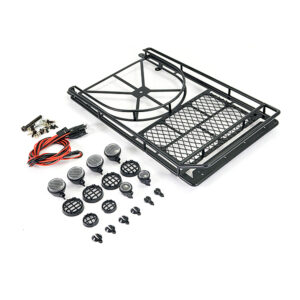 Fastrax Rooftop Luggage Rack W /Led Spot Lights (240x150x31mm