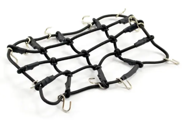 Fastrax Luggage Net W/Hooks L130mm X W110mm (Unstretched)