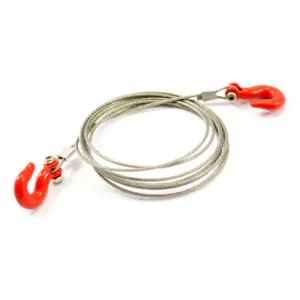 Fastrax Metal Hook & Steel Wire Rope Set 1100mm