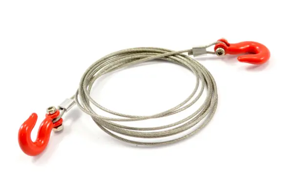 Fastrax Metal Hook & Steel Wire Rope Set 1100mm
