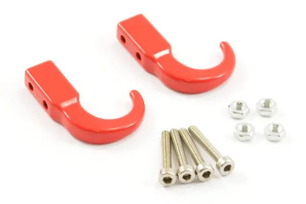 Fastrax Metal Bolt-on Hooks 2pcs