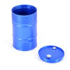 Fastrax Aluminium Anodised Oil Drum W/Removable Lid - Blue - Image 2