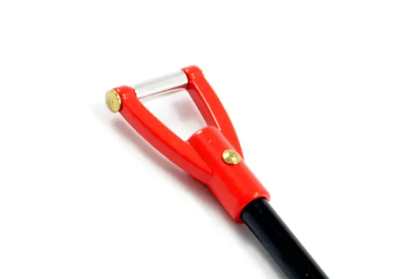 Fastrax Red Handle Metal Spade Shovel