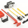 Fastrax Scale 6-Piece Tool Set Red/Yellow Painted - Image 2