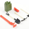 Fastrax Type-B Scale 6-Piece Painted Tool Set - Image 2