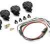 Fastrax Light Set W/Led,lenses Wire Connector 4pc - Round - Image 2