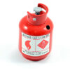 Fastrax Scale Painted Alloy Gas Bottle Red - Image 2