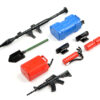 Fastrax Scale 7-PCS Accessory Set (Shovel,rifle,can,fire Ext) - Image 2