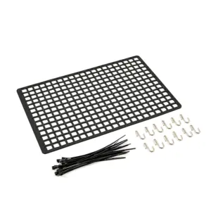 Fastrax Scale Rubber Net 22cm X 14.5cm Black