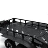 Fastrax Dual-Axle Trailer W/Ramps & Leds (Med 1/12-1/18) - Black - Image 2