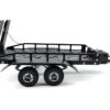 Fastrax Dual-Axle Trailer W/Ramps & Leds (Med 1/12-1/18) - Black - Image 12