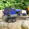 Fastrax Dual-Axle Trailer W/Ramps & Leds (Med 1/12-1/18) - Titanium - Image 2